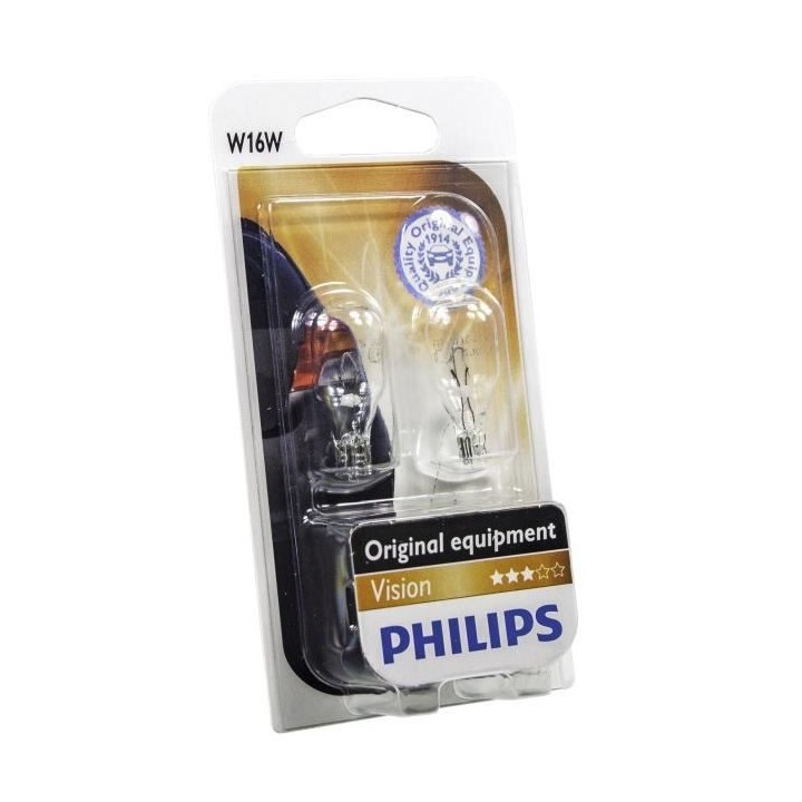 PHILIPS Ampoule Vision 2 W16W 12V