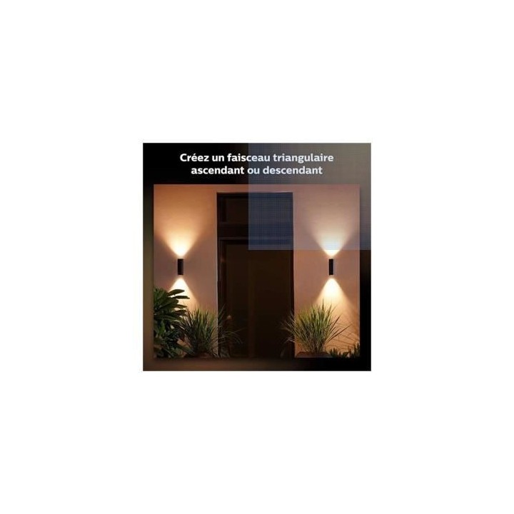 PHILIPS Applique ronde Hue White and Color Ambiance APPEAR - 2x 8 W