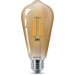 PHILIPS LED Classic Standard Edison Mini Vintage Filament 35W E27 Claire Ambrée Blanc Chaud