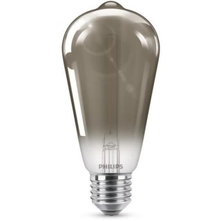 Ampoule LED PHILIPS Non dimmable - Verre smocky - E27 - 11W - Blanc Ch