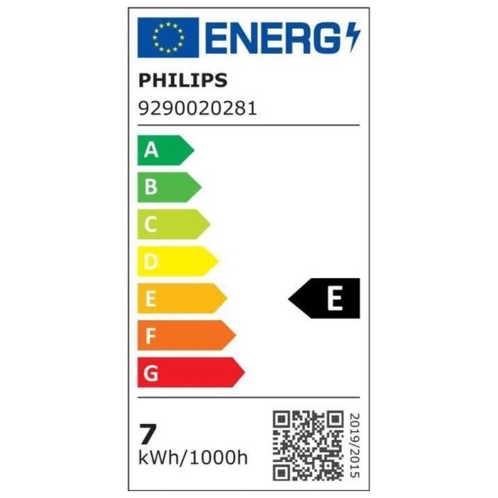 Ampoule LED PHILIPS Non dimmable - E14 - 60W - Blanc Froid
