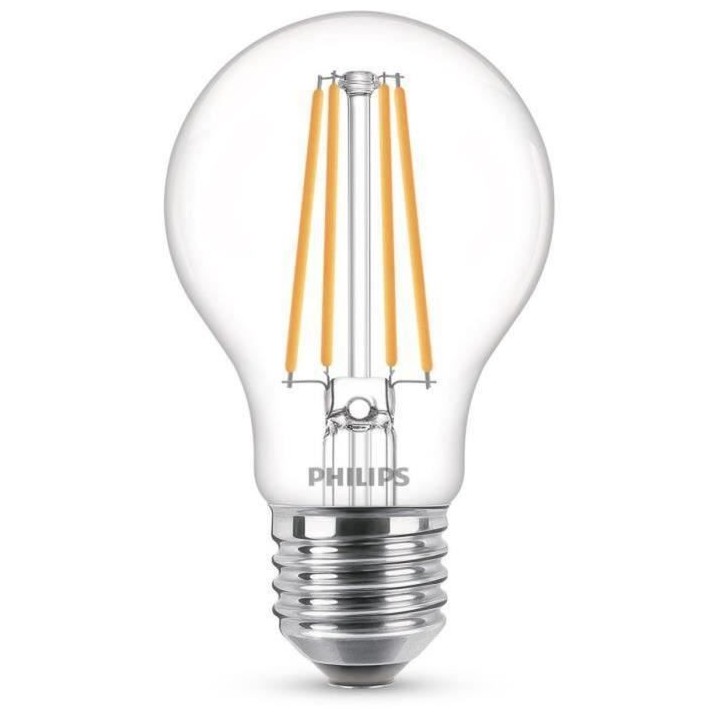 Ampoule LED PHILIPS Non dimmable - E27 - 75W - Blanc Chaud