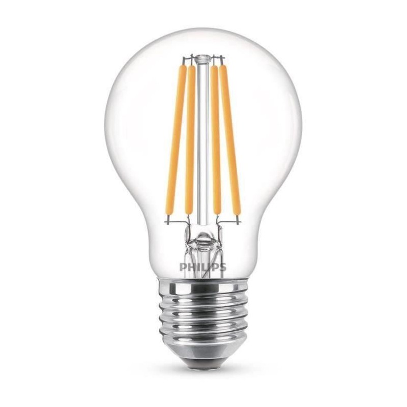 Ampoule LED PHILIPS Non dimmable - E27 - 100W - Blanc Chaud