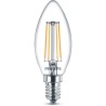 PHILIPS LED Classic 40W Flamme E14 Blanc Chaud Non Dimmable