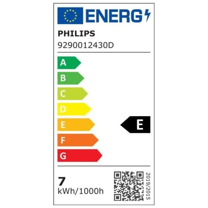 Ampoule standard LED PHILIPS Non dimmable - Verre dépoli - E27 - 60W