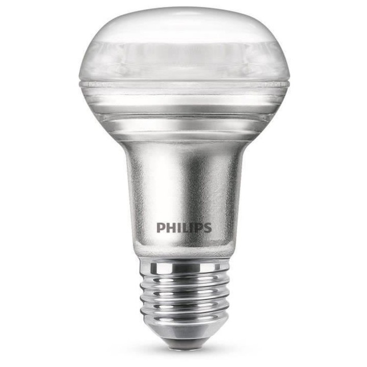 Ampoule LED PHILIPS Dimmable - E27 - 60W - Blanc Chaud