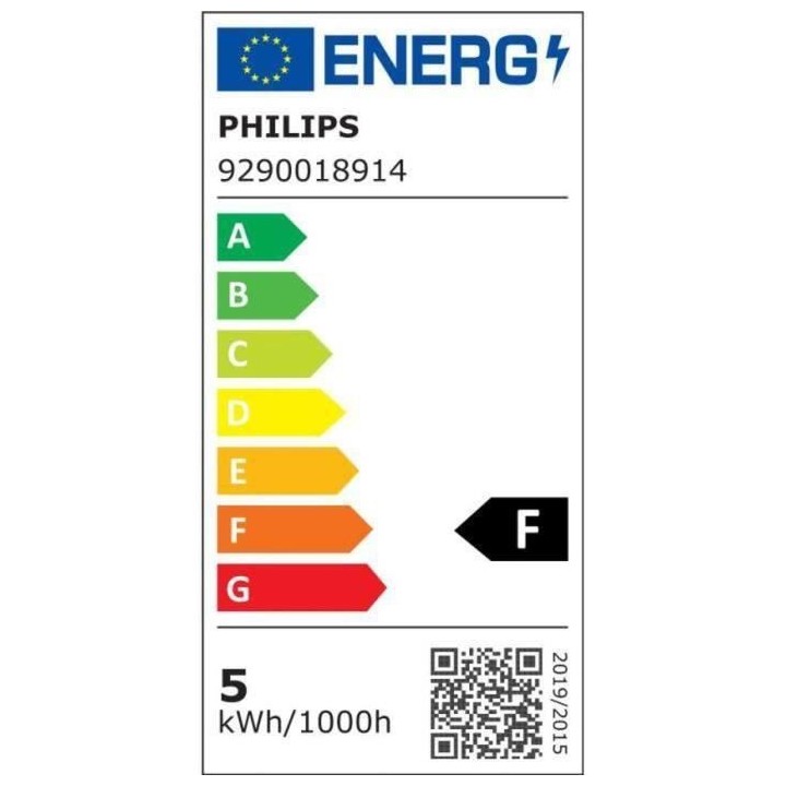 Ampoule LED PHILIPS Dimmable - E27 - 60W - Blanc Chaud