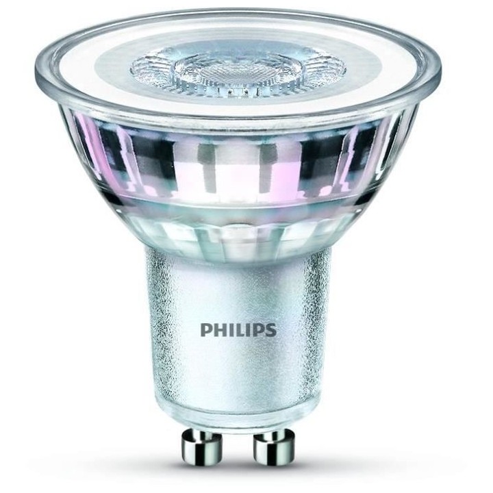 PHILIPS LED Classic 50W Spot Blanc Non Dimmable Lot de 2