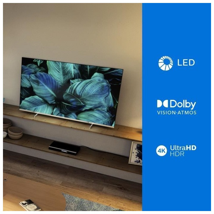 PHILIPS 55PUS7556 - TV LED UHD 4K - 55 (139cm) - Smart TV - Dolby Visi