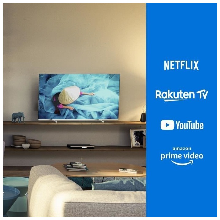 PHILIPS 55PUS7556 - TV LED UHD 4K - 55 (139cm) - Smart TV - Dolby Visi