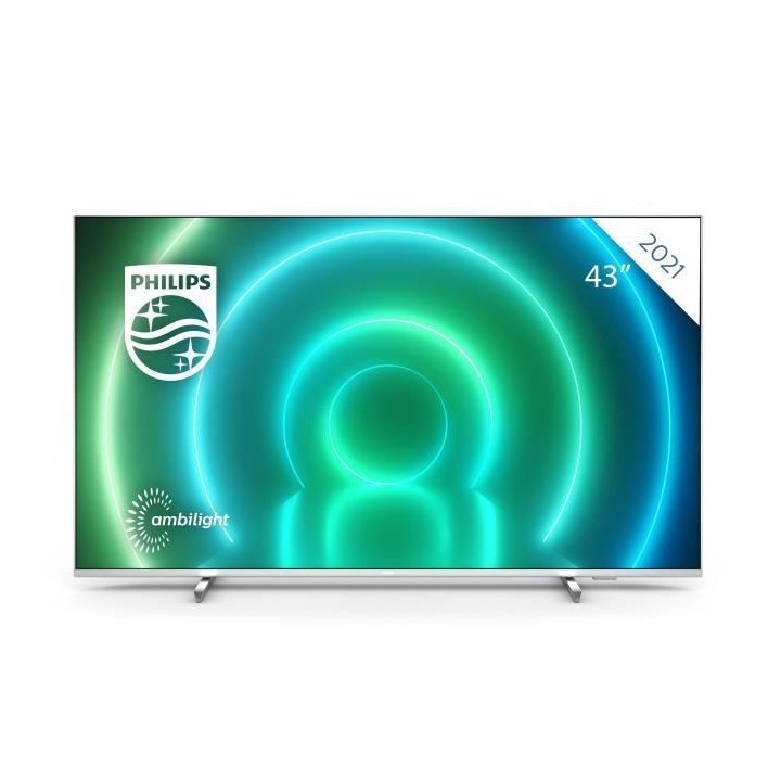 PHILIPS 43PUS7956 TV LED UHD 4K 43 (108cm) - Ambilight 3 côtés - And