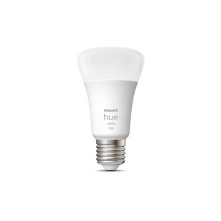 PHILIPS Hue White - Ampoule LED connectée E27 - 9,5W équivalent 75W