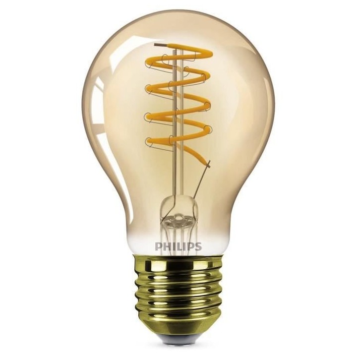 PHILIPS Ampoule LED Standard E27 - 25W Blanc Chaud Ambré - Compatible