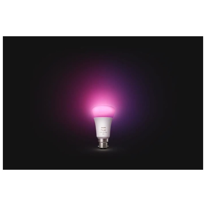 PHILIPS Hue White and Color Ambiance - Ampoule LED connectée 10W - B2