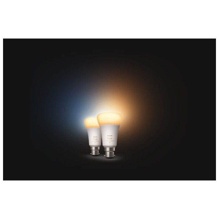 PHILIPS Hue White Ambiance - Ampoule LED connectée 10W - B22 - Compat