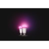 PHILIPS Hue White & Color Ambiance - Ampoule LED connectée 10W - B22 - Compatible Bluetooth - Pack de 2