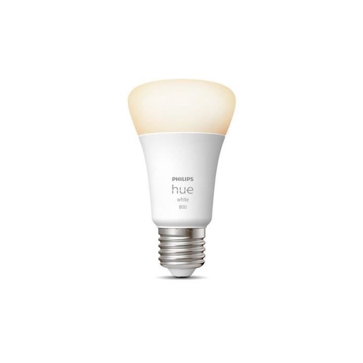 PHILIPS Hue White Ampoules LED connectées E27 - Compatible Bluetooth
