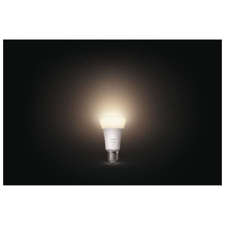 PHILIPS Hue White Ampoules LED connectées E27 - Compatible Bluetooth