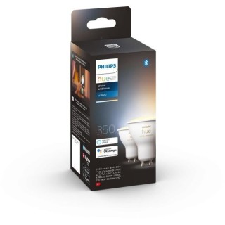 PHILIPS Hue White Ambiance Ampoules LED connectées GU10 Compatible Bl