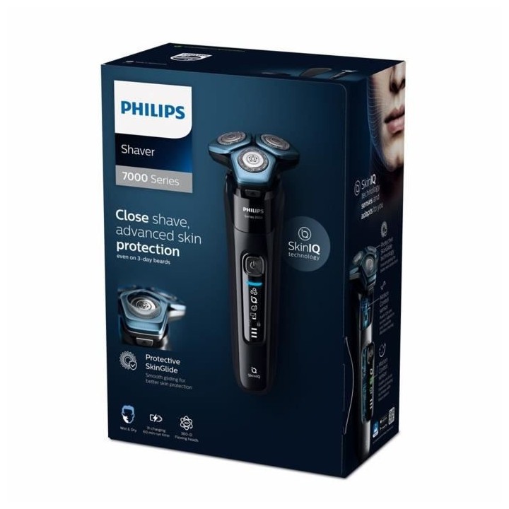 Rasoir PHILIPS Series 7000 S7783/35 Peaux sensibles, Wet&Dry, Lames St