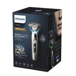 Rasoir PHILIPS Series 9000 S9985/35, Wet&Dry, Lames Dual SteelPrecision, Capteur de densité de barbe