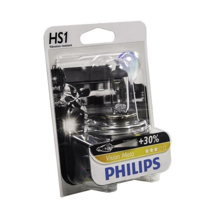 PHILIPS Ampoule halogene Moto Vision HS1 - 12V - 35W