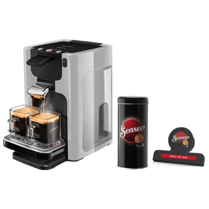 Machine a café dosette SENSEO Philips Quadrante HD7866/11 + Boîte de