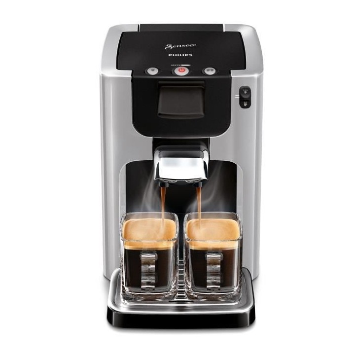 Machine a café dosette SENSEO Philips Quadrante HD7866/11 + Boîte de