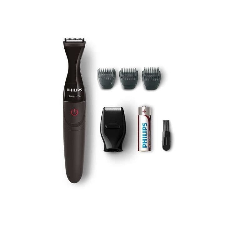 PHILIPS MG1100/16 - Tondeuse précision multistyles - 3 sabots barbe e