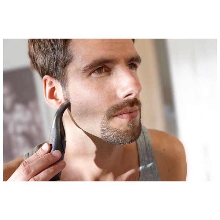 PHILIPS MG1100/16 - Tondeuse précision multistyles - 3 sabots barbe e