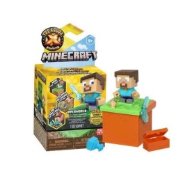 MOOSE TOYS - Set de decouverte - Tresor x Minecraft (display x 12)