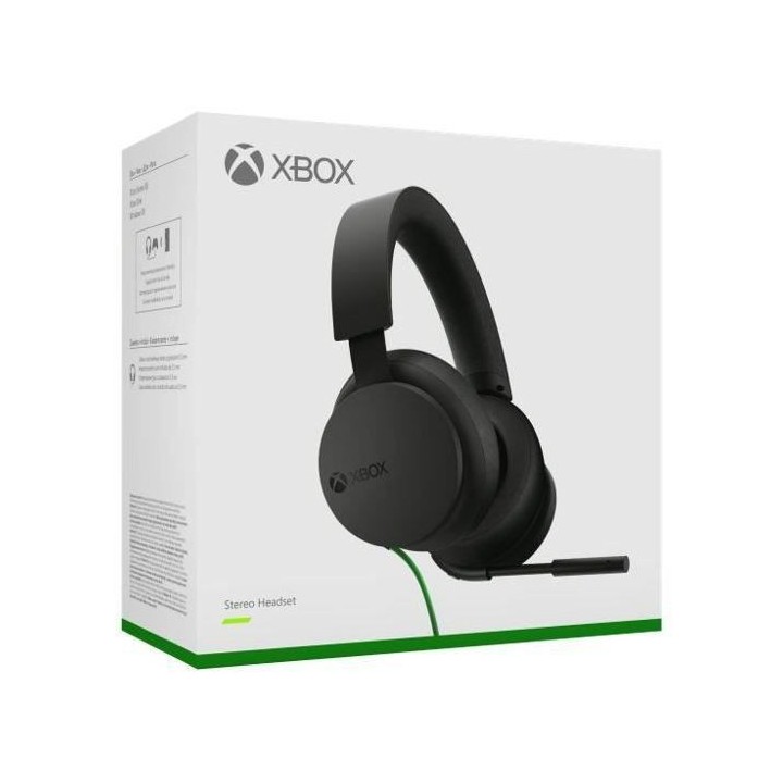 Casque-Micro Stéréo filaire pour Xbox Series X|S, Xbox One et Window