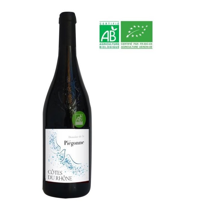 Domaine de Piégonne 2016 Côtes du Rhône - Vin rouge de la Vallée d