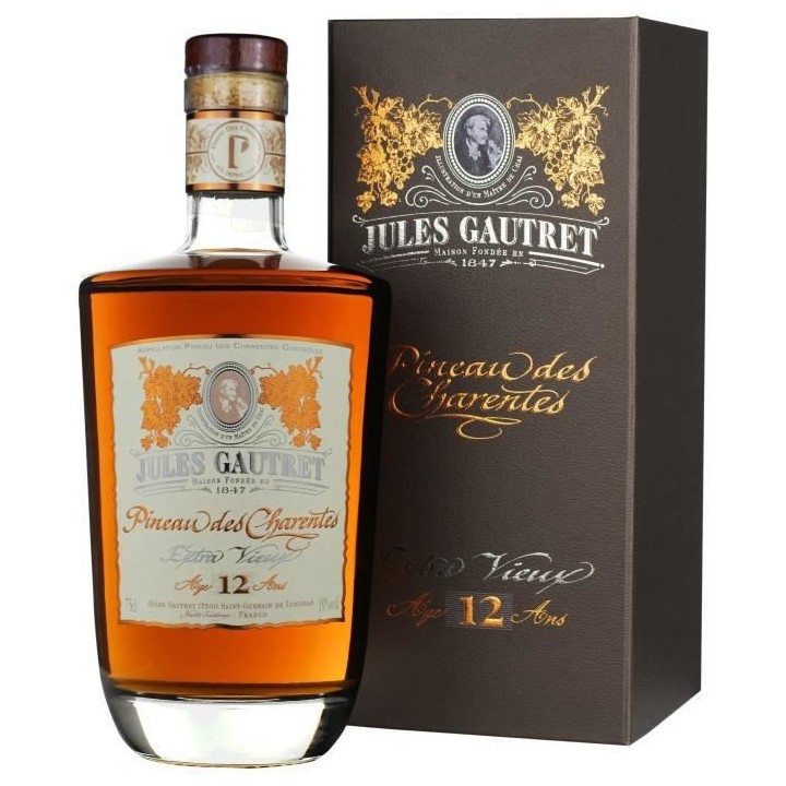 Jules Gautret - Pineau des Charentes - Extra vieux 12 ans - 19,0% Vol.