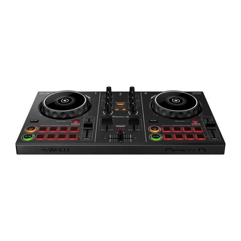 PIONEER DDJ-200 Contrôleur DJ compact 2 voies - Port USB et Bluetooth