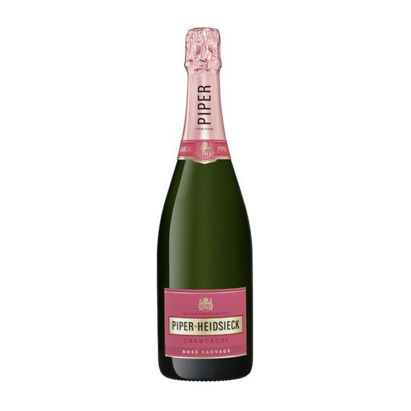 Champagne Piper Heidsieck Rosé Sauvage - 75 cl