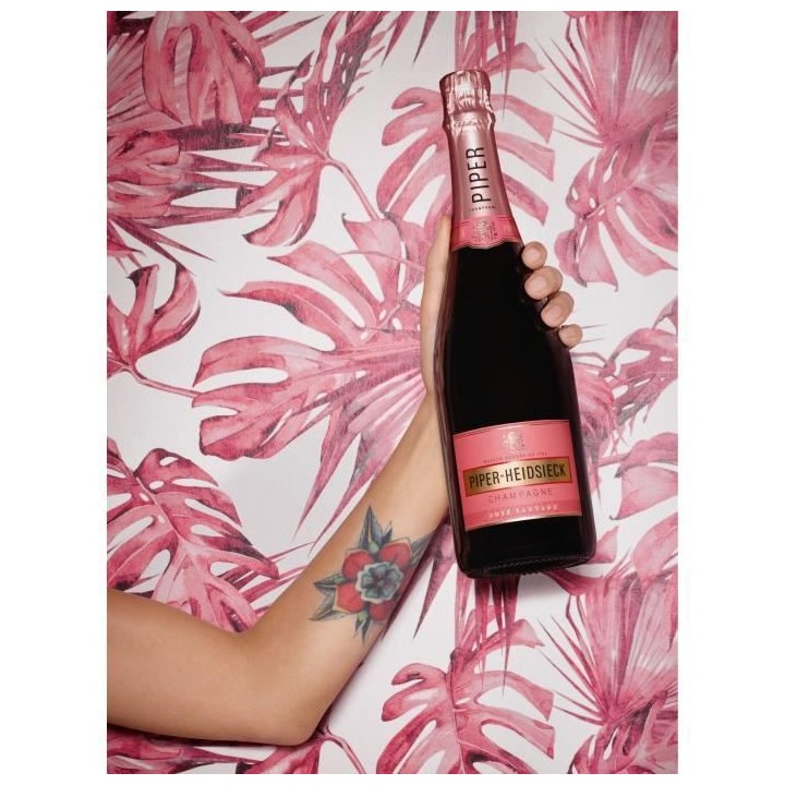 Champagne Piper Heidsieck Rosé Sauvage - 75 cl