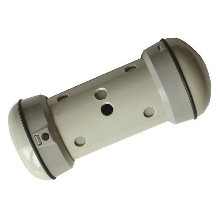 DISTRIBUTEUR DE CROQUETTES PIPOLINO-S BEIGE ET TAUPE