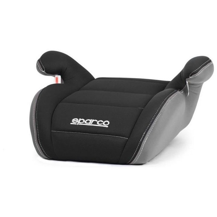 SPARCO Siege auto bas 00924NRGR - Groupe 3 - 22 a 36 kg - Noir et Gris
