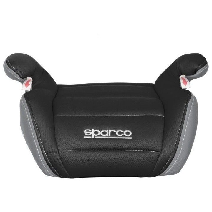 SPARCO Siege auto bas 00924NRGR - Groupe 3 - 22 a 36 kg - Noir et Gris