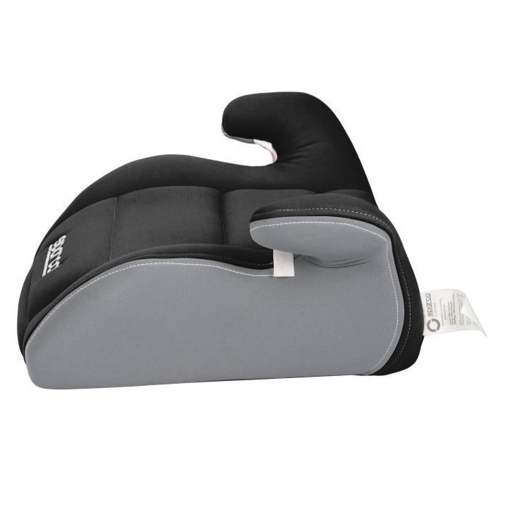 SPARCO Siege auto bas 00924NRGR - Groupe 3 - 22 a 36 kg - Noir et Gris
