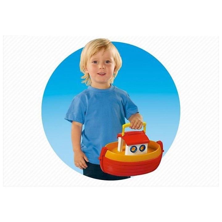 PLAYMOBIL - 6765 - PLAYMOBIL 1.2.3 - Arche de Noé transportable