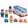 PLAYMOBIL - 6773 - PLAYMOBIL 1.2.3 - Autocar de voyage