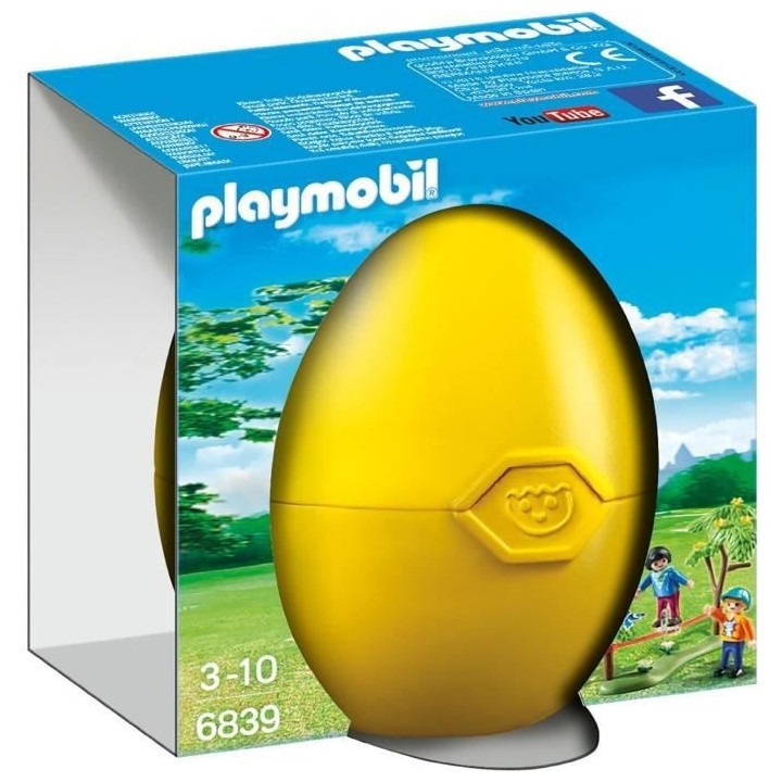 PLAYMOBIL - 6839 - oeuf de Pâques - Enfants équilibristes