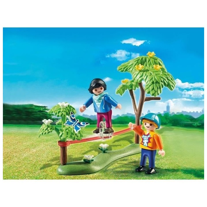 PLAYMOBIL - 6839 - oeuf de Pâques - Enfants équilibristes