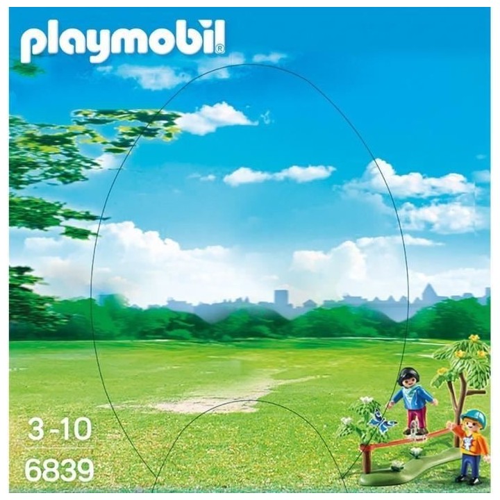 PLAYMOBIL - 6839 - oeuf de Pâques - Enfants équilibristes