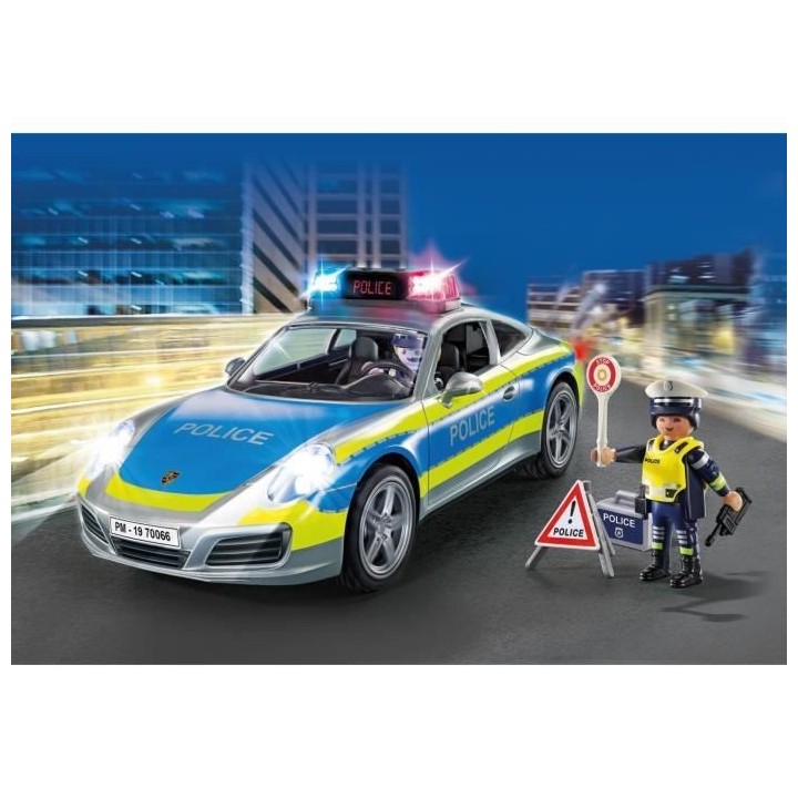 PLAYMOBIL 70066 - Porsche 911 Carrera 4S Police -