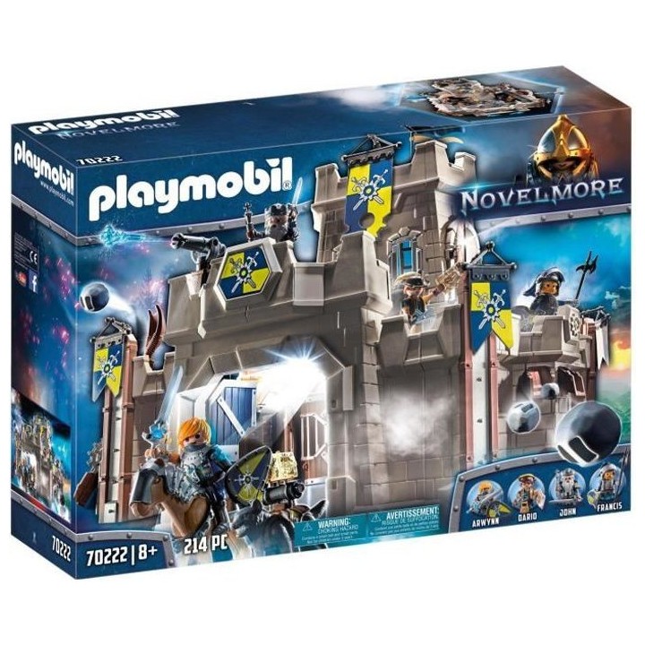 PLAYMOBIL - 70222- Novelmore - Citadelle des Chevaliers Novelmore