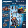 PLAYMOBIL - 70393 - Novelmore - Tour d'attaque mobile des chevaliers Burnham Raiders