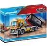 PLAYMOBIL - 70444 - Camion avec benne et plateforme